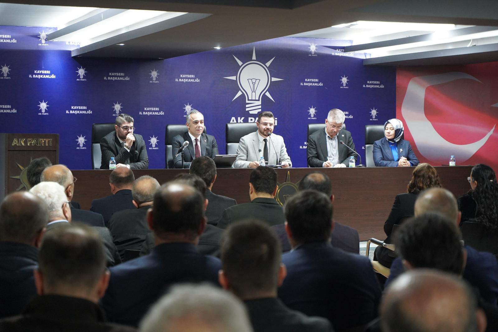 İl Başkanı Okandan: “Teşkilatımızın dinamizmi Kayseri’nin gücüdür”